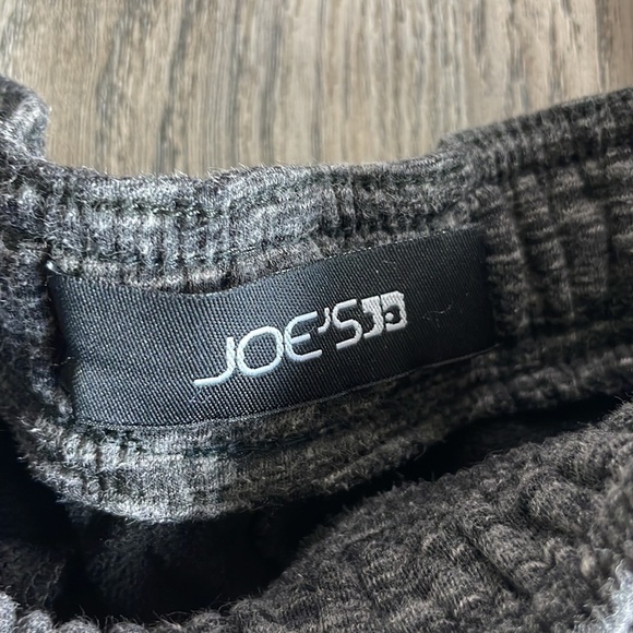 Joe’s Jeans Charcoal Grey Fleece Lined Joggers, youth size medium 10/12 - Picture 2 of 9